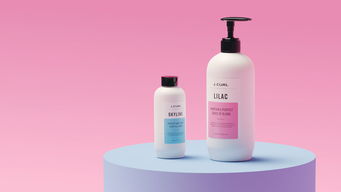 J. Curl頭發(fā)護理產(chǎn)品包裝設計 融合美學與功能的化妝品視覺革新